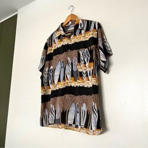 Hawaiian Surfboard Vacation Shirt